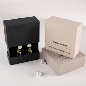 Bán buôn giấy Cá Nhân Tông hộp đồ trang sức tùy chỉnh nhỏ trượt ngăn kéo Hộp bao bì với logo - Product Image 4