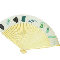 Éventail pliant en bambou de style chinois 21 cm, peinture ancienne, vente en gros, logo personnalisé, éventail de danse pour femmes, cadeau, commande en gros, prix d'usine