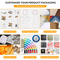 Boîte cadeau pliable en carton rigide mat de luxe de grande taille avec logo personnalisé, fermeture magnétique, vide