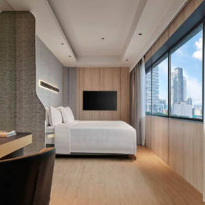 Orangefurn Modern Bespoke Resort Furniture Juego de muebles de habitación de hotel de lujo One Stop Solution 3 4 5 Star Hotel Muebles de dormitorio - Product Image 3