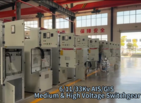 Armoire de distribution électrique intelligente à isolation d'air haute tension 24 kV 33 kV KYN28A-12 fiable pour fabricants