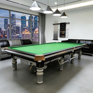 Profesional 12ft tamaño estándar Club pizarras base Snooker <span class=keywords><strong>Strachan</strong></span> torneo <span class=keywords><strong>mesa</strong></span> <span class=keywords><strong>de</strong></span> snooker con calentador y cojín <span class=keywords><strong>de</strong></span> acero - Product Image 2