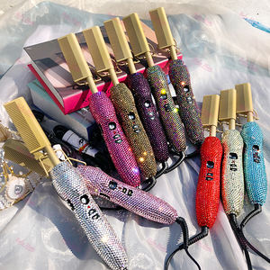 เครื่องหนีบผมตรงและหวีร้อนแบบพกพา ผลิตจากไทเทเนียมอัลลอย<span class=keywords><strong>ด</strong></span>์คุณภาพสูง พร้อมหน้าจอ LCD และระบบทำค<span class=keywords><strong>วา</strong></span>มร้อน MCH แบบเร็วสไตล์<span class=keywords><strong>เกาหลี</strong></span> รับผลิตแบรนด์ส่วนตัว - Product Image 4