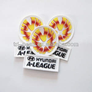 Effetto gradiente 3D Flock Football Badge 24 serie di abbigliamento sportivo maglia Club Badge serie trasferimento di calore servizio pellicola - Product Image 6