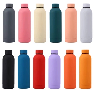 BPA FREE 500ml 750ml cảm ứng mềm mại sơn cao su đôi tường thép không gỉ chân không <span class=keywords><strong>Flask</strong></span> Chai Nước Thể Thao Cách nhiệt <span class=keywords><strong>Flask</strong></span> - Product Image 5