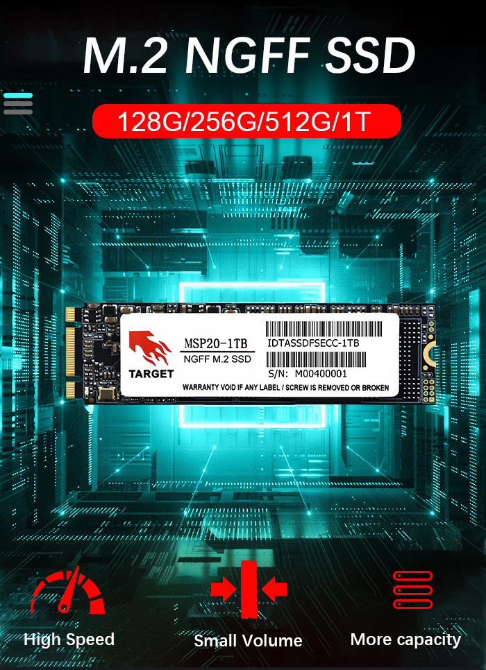 Wholesale 128GB to 1TB M2 SATA SSD NGFF 2280mm Solid Hard Drive
