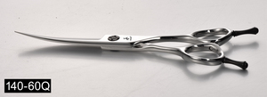 140-60Q Tijera de pelo curvo Tijeras de salón de acero japonés de buena calidad VG10 SUS CHENG YONGHE - Product Image 4