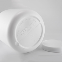 Bouteille d'eau en plastique sans BPA, grande vente, 1, 1,8, 2,4 gallons, pour protéines, lait, poudre de soja, emballage alimentaire