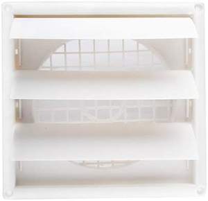 غطاء تنفيس جاف مربع لمنافذ عادم الحمام يمنع الطيور من التعشيش على فتحات المجفف ناشر هواء من الألومنيوم الصلب لنظام HAVC - Product Image 2