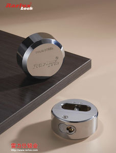 バンロック高セキュリティ盗難防止防水南京錠ハスプセット真鍮キー2個付き73mm隠しシャックルガレージドアロック固定ボルト - Product Image 2