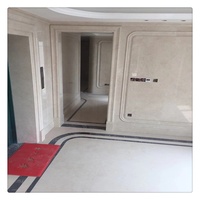 Marbre beige populaire de Burdur à bas prix pour les carreaux de mur et de sol