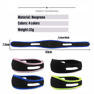 नेफ्रोन विरोधी स्नेहक स्ट्रैप, समायोज्य विरोधी ठुड्डी ठुड्डी स्ट्रैप, गहरी नींद के लिए खर्राटे समाधान जबड़े के स्ट्रैप को बंद कर दें - Product Image 5