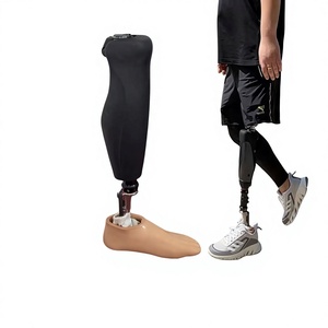 Prótesis <span class=keywords><strong>de</strong></span> rodilla ortopédica biónica totalmente inteligente Blechford <span class=keywords><strong>para</strong></span> amputación <span class=keywords><strong>de</strong></span> medio <span class=keywords><strong>pie</strong></span>, garantía <span class=keywords><strong>de</strong></span> por vida, clase <span class=keywords><strong>de</strong></span> miembro residual. - Product Image 1