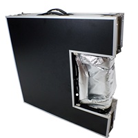 Table de beer pong moderne en MDF et métal pour l'extérieur avec sac à glace - Mobilier d'extérieur 240x60x70cm - Prix promotionnel avantageux