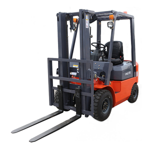 Chariot élévateur diesel ZLIN de 3 à 16 tonnes avec siège, hauteur de levage de 4 m, mât monophasé, dimensions 1220x125x50, certifié CE - Product Image 1