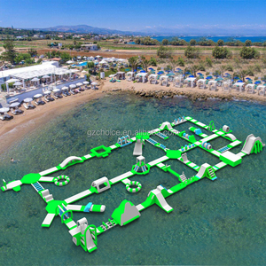 Activités <span class=keywords><strong>d</strong></span>'<span class=keywords><strong>extérieur</strong></span> à domicile, m, grand parc de loisirs gonflable flottant de haute qualité, Durable, Auqa - Product Image 2