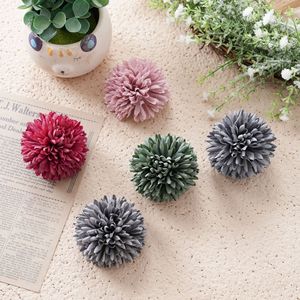 Tête de fleur de pissenlit artificielle Ta Yun, gris vert, rose rouge, violet, réaliste, pour bouquet de mariage, décoration intérieure - Product Image 1