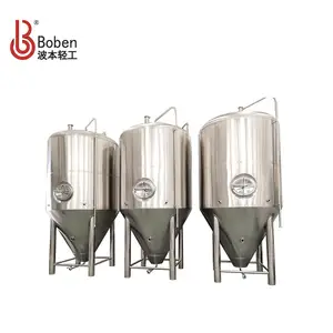 Tanque de fermentador de cerveza cónico de acero inoxidable 1000l industrial personalizado de bajo precio