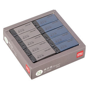 Deli Rectangular Office Eraser 71097 For Pencil Marks Erasing Stationery Use - Product Image 4