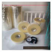 Film d'emballage thermoscellé transparent clair thermoformage PVC/POF/BOPP blanc personnalisé simple/double face