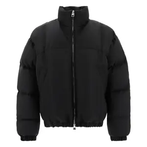 Chinesischer Lieferant Herren Daunenmantel Trift-Bekleidung Pufferjacke Herren individuelles Logo Blase Daunenjacke mit Kapuze