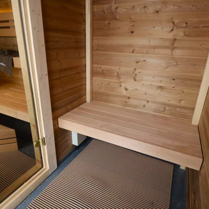 <span class=keywords><strong>Cabine</strong></span> <span class=keywords><strong>de</strong></span> sauna <span class=keywords><strong>de</strong></span> <span class=keywords><strong>jardin</strong></span> <span class=keywords><strong>en</strong></span> <span class=keywords><strong>bois</strong></span> massif <span class=keywords><strong>de</strong></span> pruche au design moderne avec chauffage électrique à vapeur humide Cuisinière <span class=keywords><strong>de</strong></span> <span class=keywords><strong>douche</strong></span> extérieure - Product Image 3