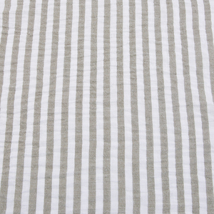 100% Polyester 160GSM Grs chứng nhận vật liệu bền vững georgette dệt linen-loại sọc vải - Product Image 5
