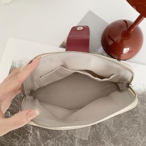 Portable Women Cosmetic <b>Bag</b> PU Cosmetic Toiletry <b>Bags</b> Fashion Custom Magnetic buckle <b>Makeup</b> <b>Bag</b> with Zipper <b>for</b> <b>Travel</b> Outdoor - Product Image 3