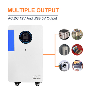 Paquete de Baterías de Litio Solares de 300 Ah, 25.6 V, 7.68 kWh, 16 kWh, Sistema de Almacenamiento de Energía Solar con Inversor, Venta al por Mayor de Fábrica - Product Image 4