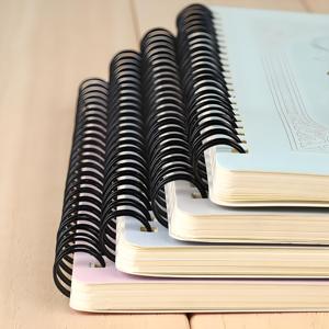 2025 Custom A5 B5 Cubierta de PVC personalizada Cuaderno en espiral Página forrada Diario de tapa dura Sublimación Encuadernación de hojas sueltas A6 Diario - Product Image 6