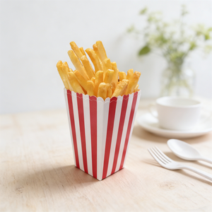 Modelo de Papas Fritas de Simulación, Comida Frita Artificial de Plástico, Accesorios de Exhibición Realistas y Ecológicos para Tiendas de Comida Rápida, Camiones de Comida y Cocinas - Product Image 3