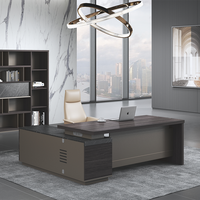 Scrivania di Lusso Moderna per Ufficio Dirigenziale, Arredamento per Casa e Ufficio per CEO