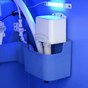 Máquina de hielo en cubos de impacto comercial de alta calidad BLG, capacidad de producción de 60Kg/24h, limpieza automática rápida y eficiente con luz UV azul - Product Image 5