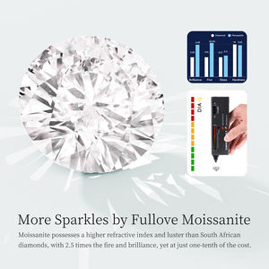 Collar con Forma de Corazón para Regalo, Collar de Plata de Ley 925 con Moissanita Brillante para Mujer, Collar Romántico con Corazón Hueco para Dama - Product Image 6