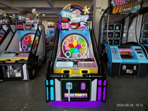 Máquina de Juego Smash Ball, Operada con Monedas, Equipo Deportivo de Arcade con Puntuación LED para Centros de Entretenimiento <span class=keywords><strong>y</strong></span> Salas de Juegos - Product Image 3