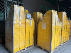 1.2.3.4 บันไดพลาสติกโพลีเอทิลีนแบบหล่อขึ้นรูปสำหรับงานหนัก สีเหลือง น้ำเงิน แดง แบบซ้อนได้ สำหรับอุตสาหกรรม ปลอดภัย - Product Image 3