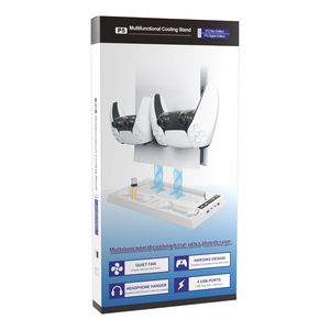 El precio más barato <span class=keywords><strong>PS5</strong></span> Slim soporte de refrigeración multifuncional con 2 asas Base de carga CD ranura de almacenamiento accesorios de juego - Product Image 6