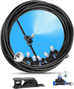 Système de brumisation de l'eau de refroidissement extérieur pour les espaces extérieurs de patio et de jardin-Système de refroidissement à base de <span class=keywords><strong>tuyau</strong></span> facile à utiliser - Product Image 2