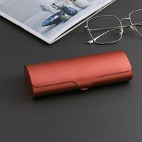 Étuis optiques haut de gamme en métal faits à la main, boîtes en alliage d'aluminium, étui rigide pour lunettes, emballage pour lunettes de soleil