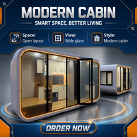 Cabine conteneur pliable à montage rapide, maison modulaire préfabriquée à faible coût pour les travailleurs de la construction et les quartiers du personnel