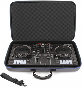 Funda de viaje para controlador de DJ, Compatible con Hercules <span class=keywords><strong>Inpulse</strong></span> <span class=keywords><strong>500</strong></span>, estuche de transporte con correa de hombro y Abs de impacto - Product Image 1