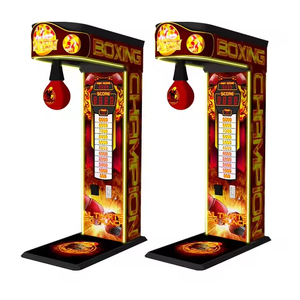 Meilleur prix Machine de boxe interactive à monnayeur avec mesure de puissance de frappe, type sac de frappe, pour arcade de rue - Product Image 1
