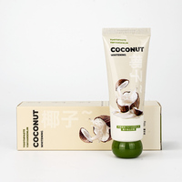 Dentifrice Bio Personnalisé à la Menthe et à la Noix de Coco Sans Fluorure, Blanchissant, Haleine Fraîche, Huile de Coco Naturelle, Soin Bucco-dentaire
