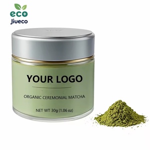 30g Tin Packed Label OEM Available Japanese Ceremonial Grade Pure Natural Premium Matcha Green Tea Powder Loose Tea Sachet <b>Box</b> - Product Image 2