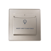 Interrupteur à carte magnétique Économiseur d'énergie Euro Style Boîte à dos rond Carte Rfid Chambre d'hôtel Économie d'énergie Interrupteur à carte clé pour serrure d'hôtel