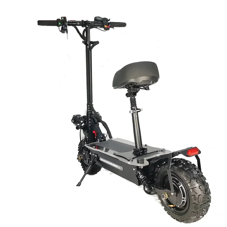 EU UK magazzino 5600 w dual drive scooter elettrico 11 pollici fuoristrada 60 V duello motore elettrico neve scooter adulto