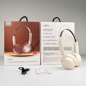 Les nouveaux écouteurs supra-auriculaires haute définition au style rétro et avec fonction Bluetooth sans fil offrent une autonomie de batterie extrêmement longue - Product Image 6