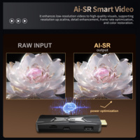 Visual Berkualitas Tinggi X96 NEO TV Box 4k Android 14 S905x5m 2GB RAM 16gb ROM Dual Wifi Smart TV Stick Android Box untuk Menonton Film