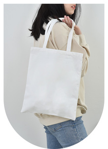 Bolsas de Compras Reutilizables de Lona Plegables con Diseño de Dibujos Animados, de un Solo Hombro, para Mujer, Más Vendidas - Product Image 2