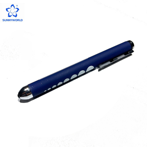 <span class=keywords><strong>Mini</strong></span> Hợp kim nhôm bút màu vàng trắng ánh sáng y tá LED Penlight tái sử dụng học sinh đo xách tay <span class=keywords><strong>mini</strong></span> Đèn pin kiểm tra - Product Image 3